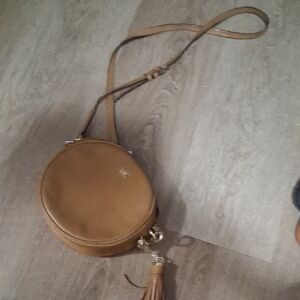 MICHAEL Michael Kors Tan Leather Crossbody Bag